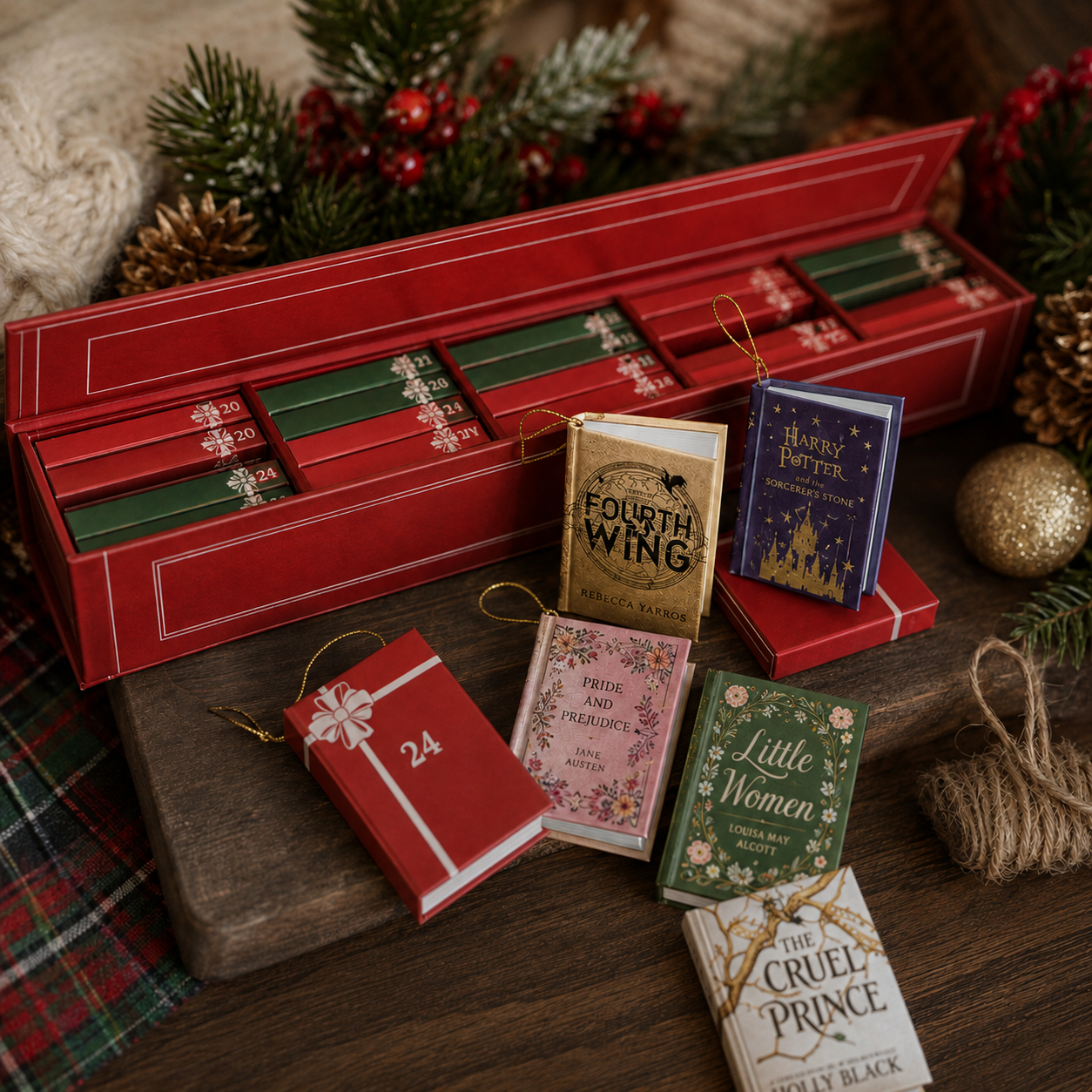 Tiny Bookery™ Ornament Advent Calendar